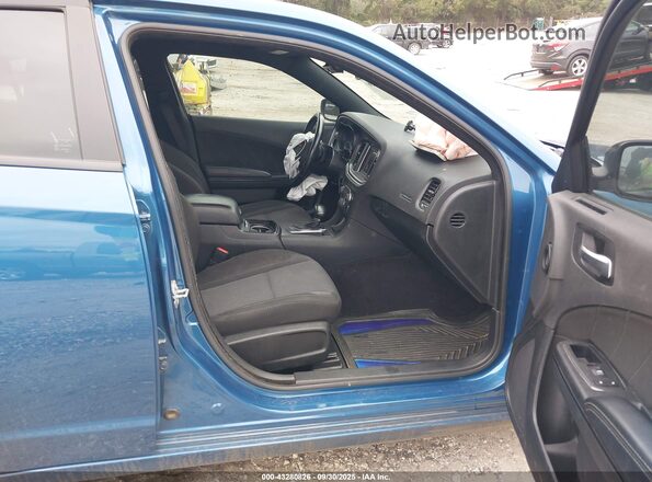 2C3CDXBG7LH249159 2020 DODGE CHARGER Blue Front interior view