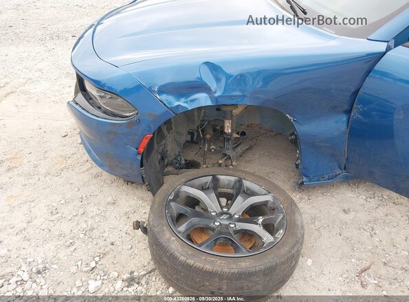 2C3CDXBG7LH249159 2020 DODGE CHARGER Blue Front view