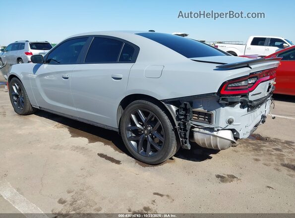 2C3CDXBG7NH120339 2022 DODGE CHARGER Синий Задняя левая четверть