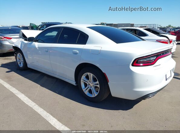 2C3CDXBG7NH208310 2022 DODGE CHARGER White Trasero izquierdo