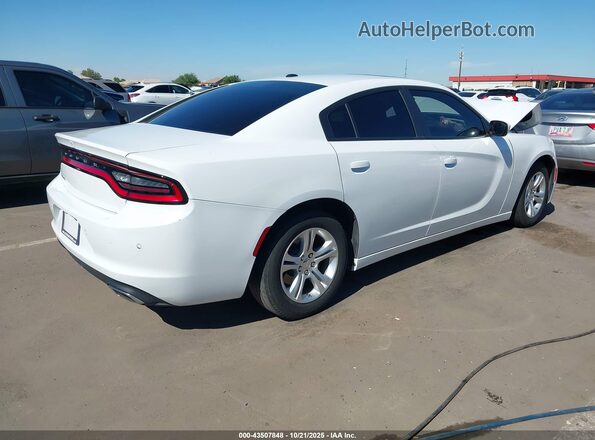 2C3CDXBG7NH208310 2022 DODGE CHARGER White Trasero derecho