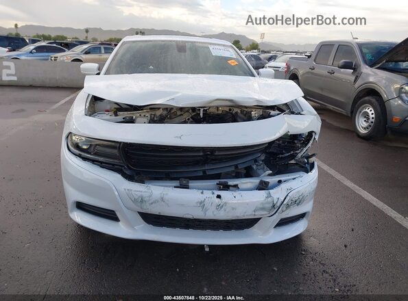 2C3CDXBG7NH208310 2022 DODGE CHARGER White Vista del cuadro de instrumentos