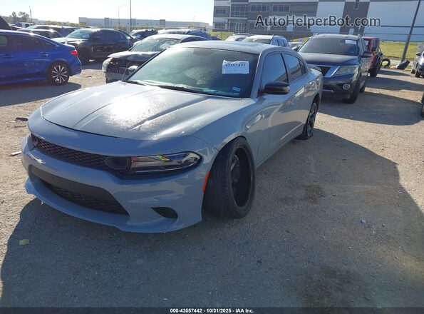 2C3CDXBG8NH216867 2022 DODGE CHARGER Gray Przód lewy