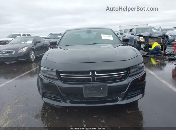 2C3CDXBG9GH109801 2016 DODGE CHARGER Black ხელსაწყოთა პანელის ხედი