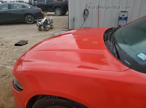 2C3CDXBG9LH177395 2020 DODGE CHARGER Red VIN კოდის სტიკერის ხედი