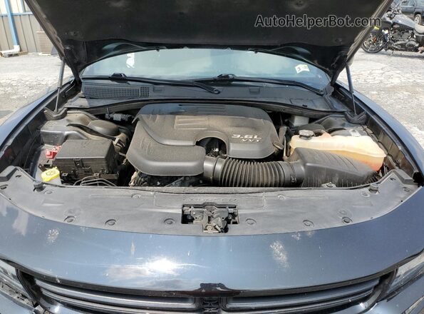 2C3CDXBG9LH237904 2020 DODGE CHARGER Black უკანა სალონის ხედი