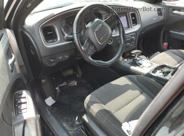 2C3CDXBG9LH237904 2020 DODGE CHARGER Black წინა პანელის ხედი
