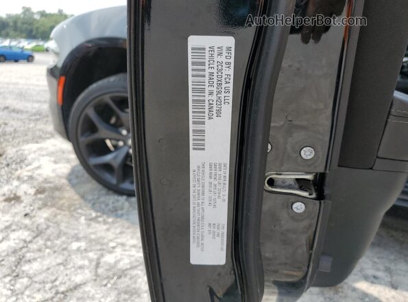 2C3CDXBG9LH237904 2020 DODGE CHARGER Black ძრავის განყოფილების ხედი
