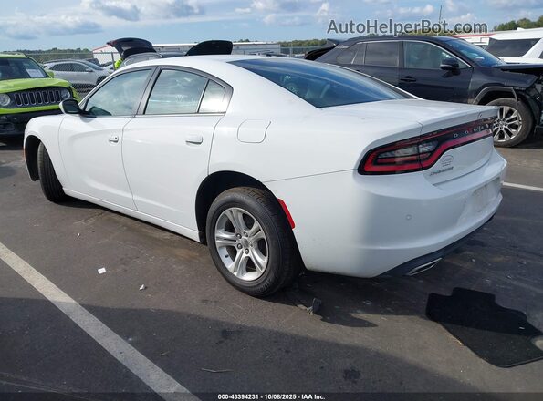 2C3CDXBG9NH201505 2022 DODGE CHARGER White Trasero izquierdo