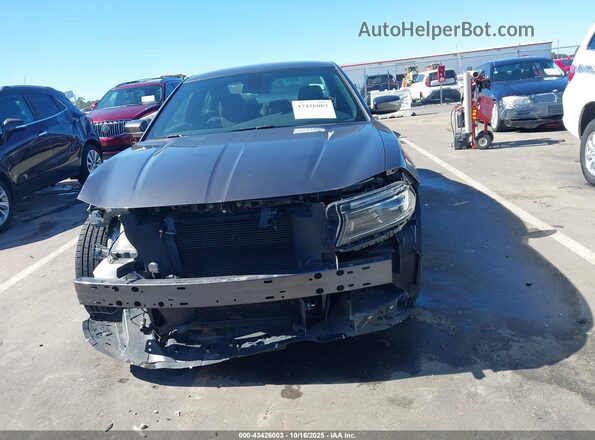 2C3CDXBG9NH255645 2022 DODGE CHARGER Gray Widok wnętrza z tyłu