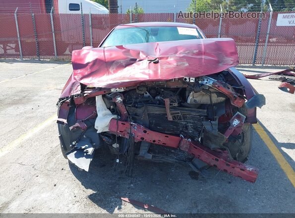 2C3CDXBGXLH136791 2020 DODGE CHARGER Maroon Instrument cluster view