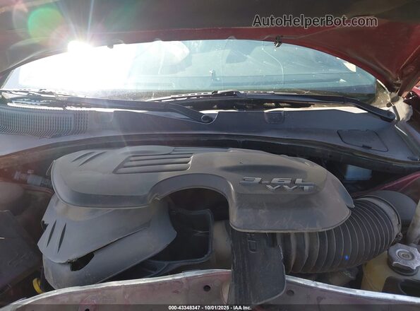 2C3CDXBGXLH136791 2020 DODGE CHARGER Maroon Rear view