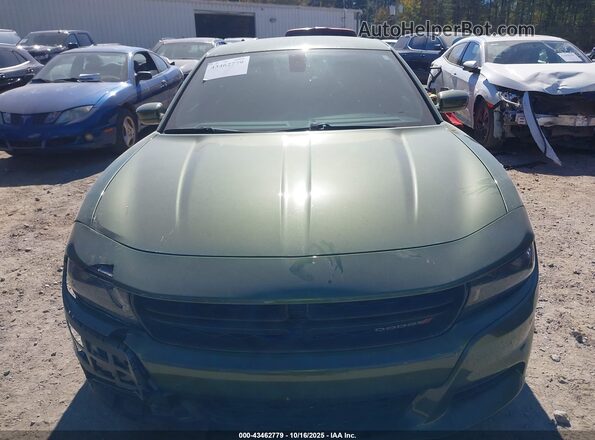 2C3CDXBGXNH176906 2022 DODGE CHARGER Зеленый Вид щитка приборов