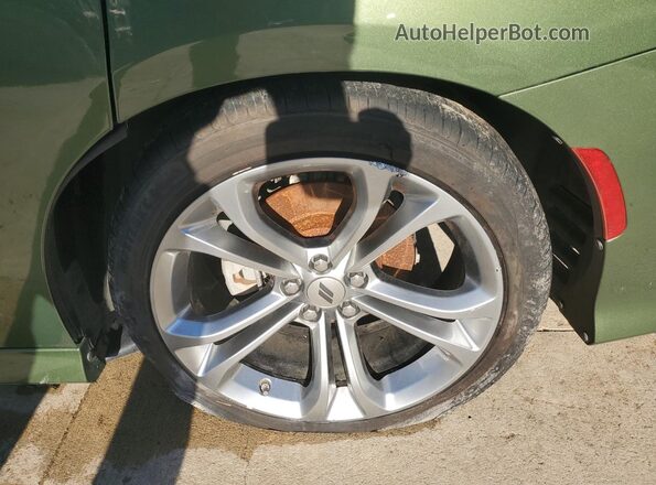 2C3CDXCT0NH109761 2022 DODGE CHARGER Зеленый 