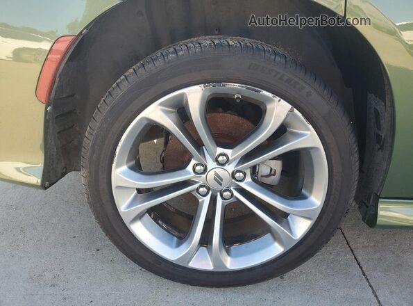 2C3CDXCT0NH109761 2022 DODGE CHARGER Зеленый 