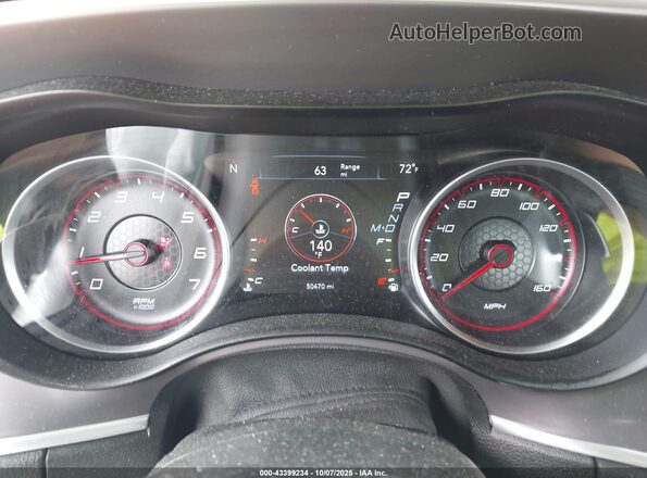 2C3CDXCT0NH152495 2022 DODGE CHARGER Red Vista de los asientos traseros