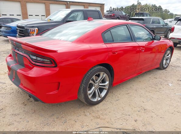 2C3CDXCT0NH152495 2022 DODGE CHARGER Red Trasero derecho