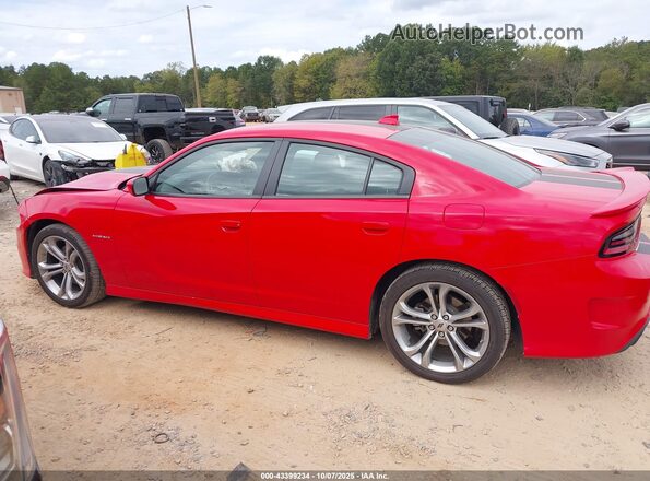 2C3CDXCT0NH152495 2022 DODGE CHARGER Red Vista interior de 360 grados