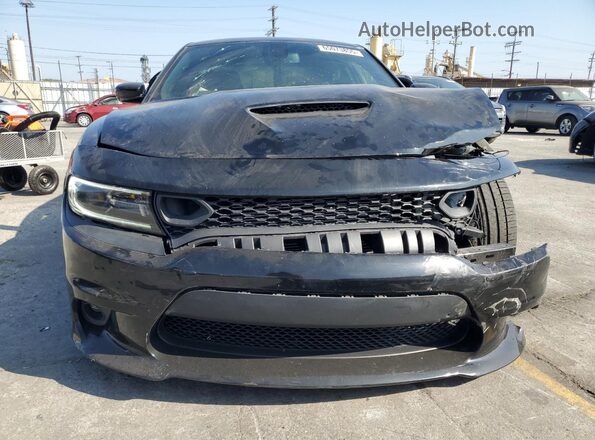 2C3CDXCT5KH575682 2019 DODGE CHARGER Black Դիմացի տեսք
