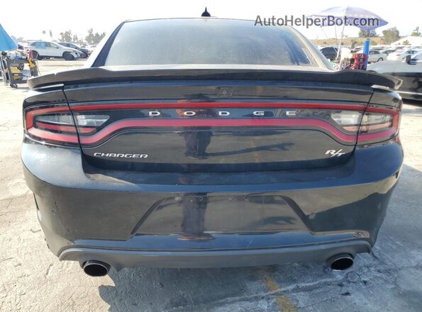2C3CDXCT5KH575682 2019 DODGE CHARGER Black Հետևի տեսք