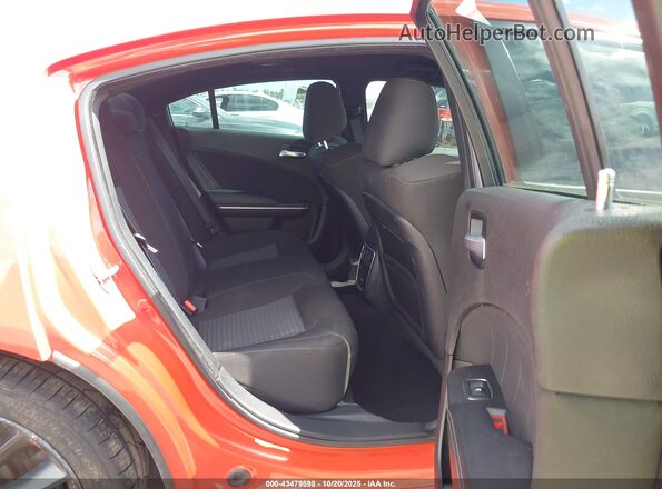 2C3CDXCT5NH112266 2022 DODGE CHARGER Orange Vista de la etiqueta del VIN