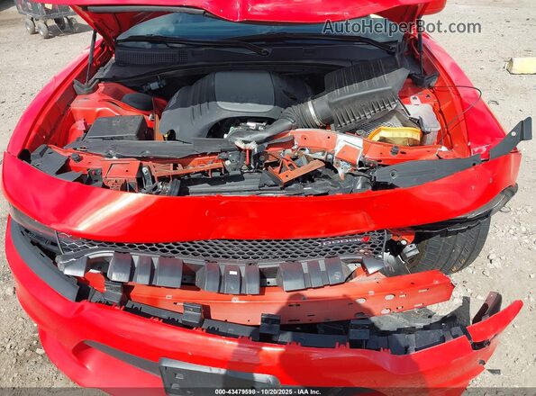 2C3CDXCT5NH112266 2022 DODGE CHARGER Orange Vista trasera
