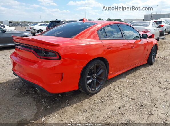 2C3CDXCT5NH112266 2022 DODGE CHARGER Orange Trasero derecho