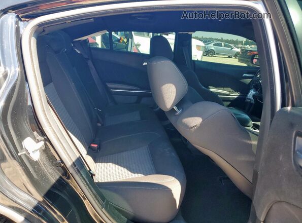 2C3CDXCT6NH235641 2022 DODGE CHARGER Черный Вид задней части салона