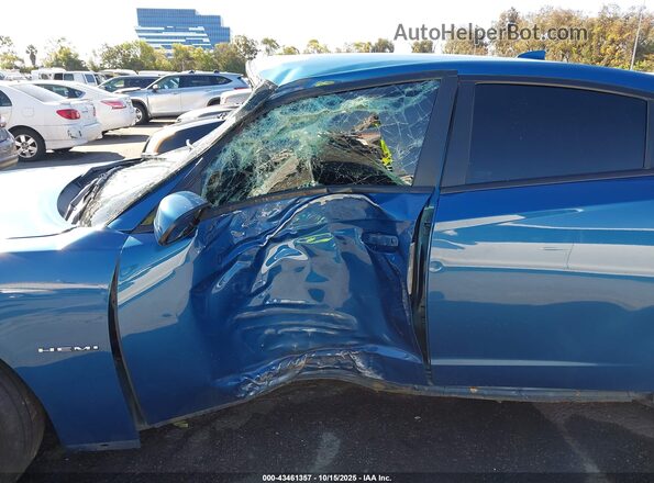 2C3CDXCT7NH133183 2022 DODGE CHARGER Blue Vista frontal