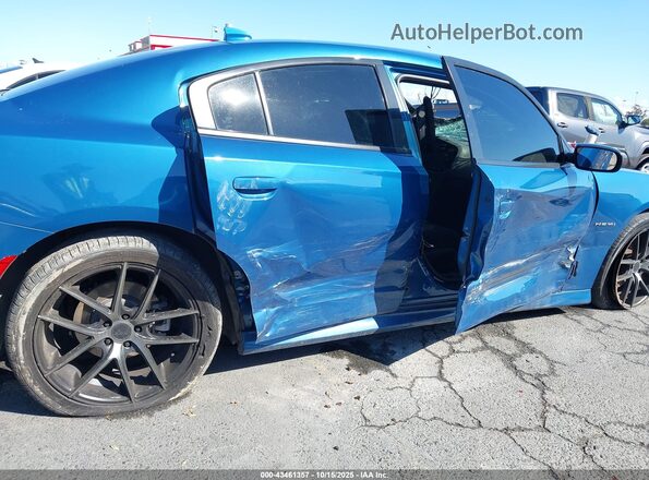 2C3CDXCT7NH133183 2022 DODGE CHARGER Blue 