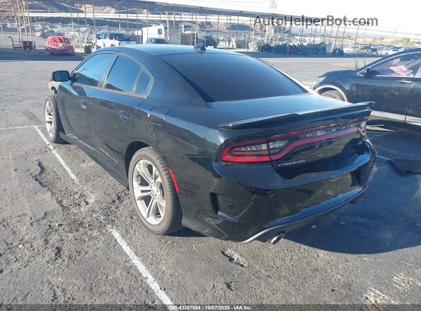 2C3CDXCT9LH127060 2020 DODGE CHARGER Black Հետևի ձախ
