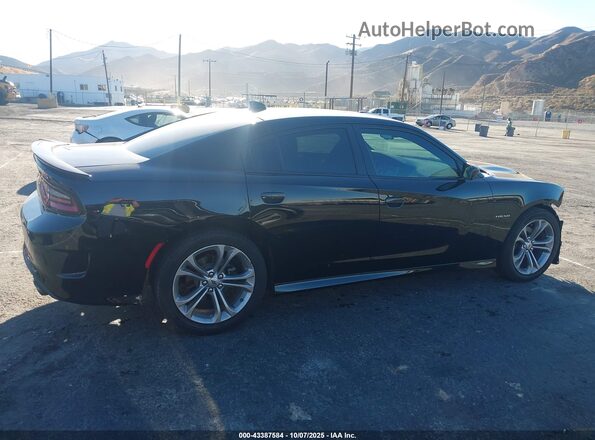 2C3CDXCT9LH127060 2020 DODGE CHARGER Black Սալոնի 360 աստիճան տեսք