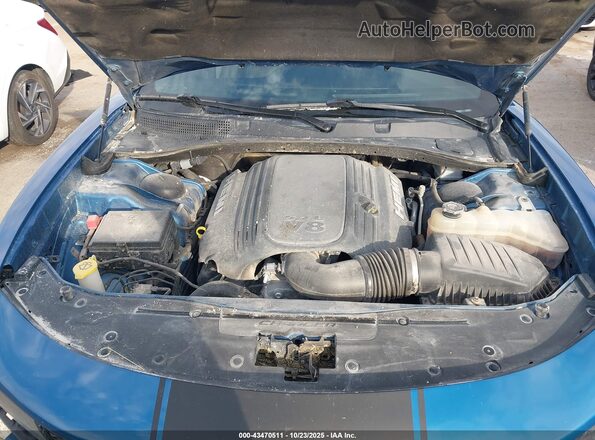 2C3CDXCT9NH186483 2022 DODGE CHARGER Blue Vista trasera