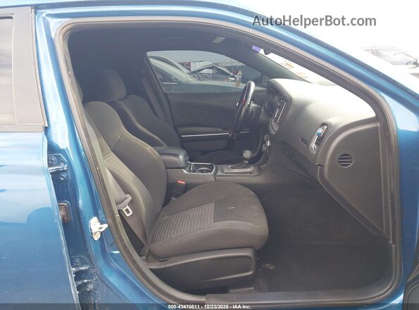 2C3CDXCT9NH186483 2022 DODGE CHARGER Blue Vista interior delantera