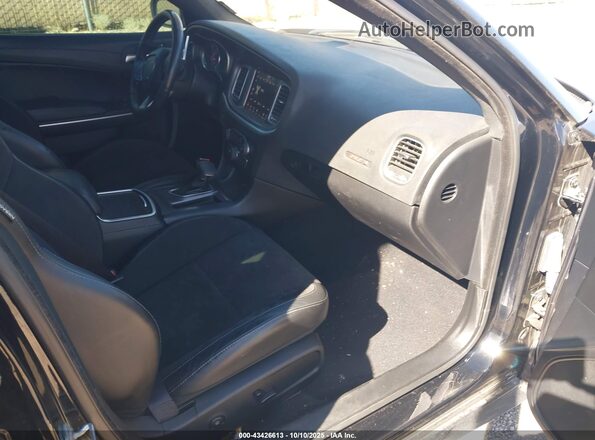 2C3CDXGJ0LH212166 2020 DODGE CHARGER Black Вид салону спереду