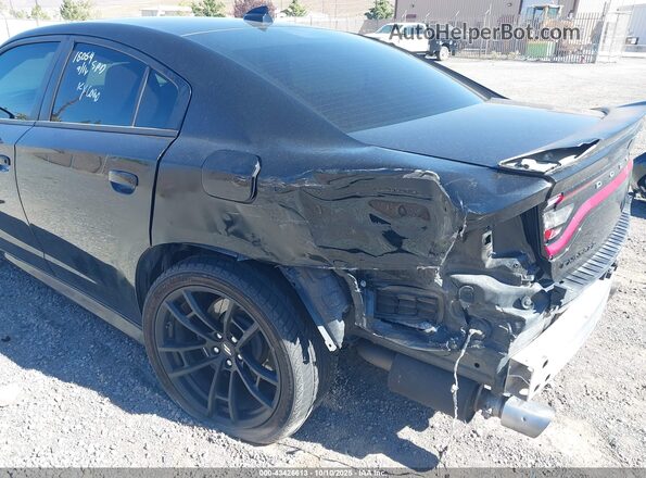2C3CDXGJ0LH212166 2020 DODGE CHARGER Black Вид спереду