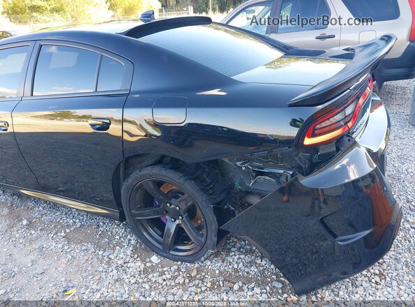 2C3CDXGJ1LH120693 2020 DODGE CHARGER Black Widok z przodu
