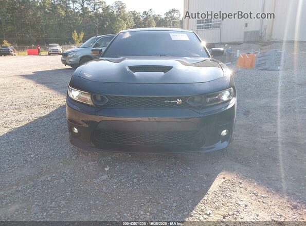 2C3CDXGJ1LH120693 2020 DODGE CHARGER Black Widok zestawu wskaźników