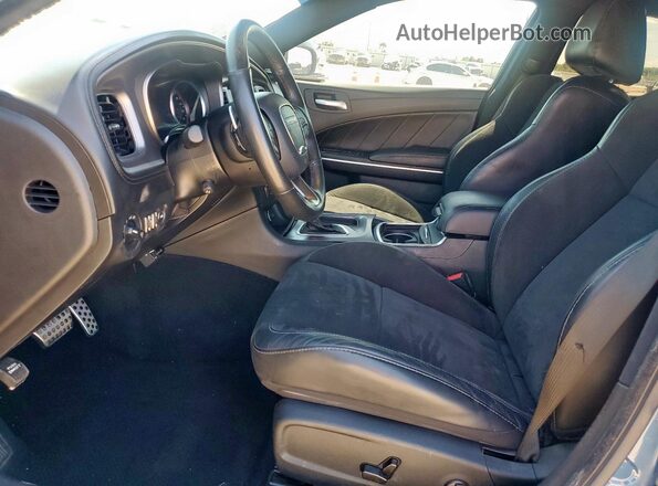 2C3CDXGJ1LH180117 2020 DODGE CHARGER Синий Вид салона спереди