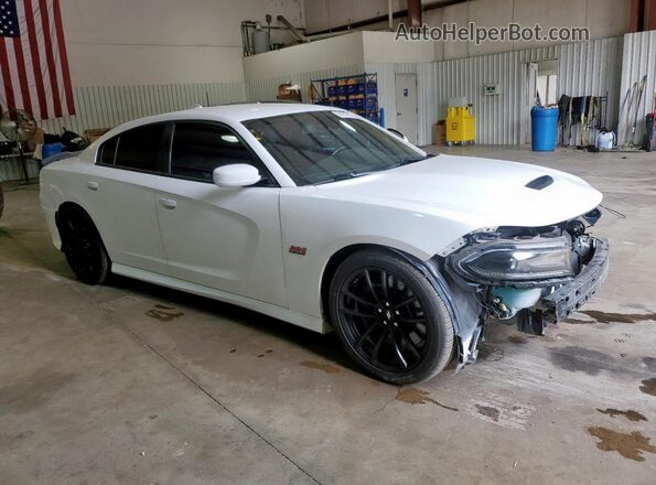2C3CDXGJ3LH141514 2020 DODGE CHARGER White Front right