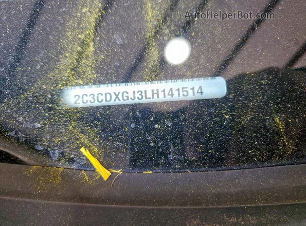 2C3CDXGJ3LH141514 2020 DODGE CHARGER White Engine compartment view