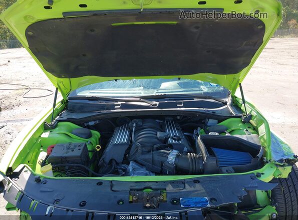 2C3CDXGJ4PH642918 2023 DODGE CHARGER Green Widok z tyłu