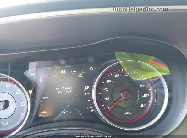 2C3CDXGJ5LH157570 2020 DODGE CHARGER Purple Vista de los asientos traseros