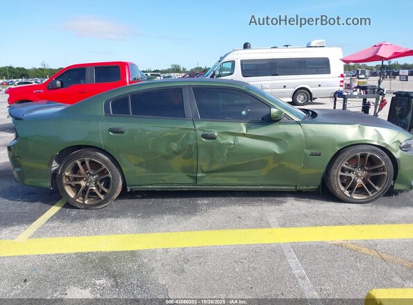 2C3CDXGJ6LH120477 2020 DODGE CHARGER Green Вид спереду