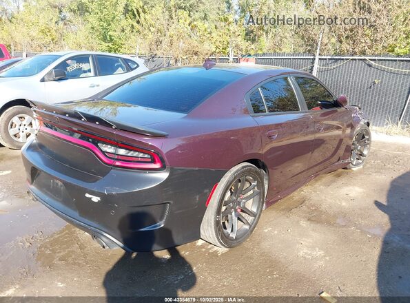 2C3CDXGJ6LH207621 2020 DODGE CHARGER Purple Задня права чверть