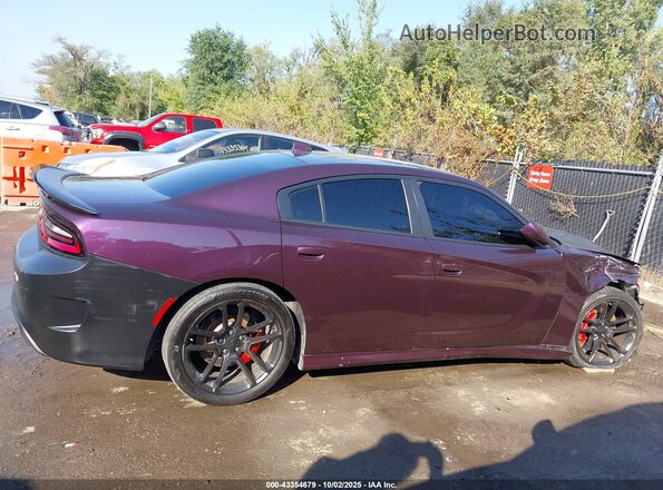 2C3CDXGJ6LH207621 2020 DODGE CHARGER Purple Панорамний вид салону 360°
