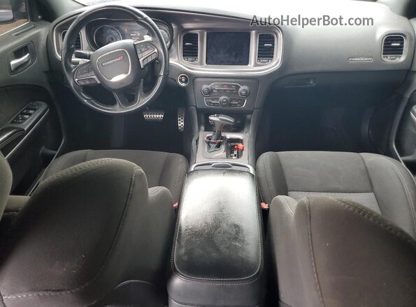 2C3CDXGJ8KH506834 2019 DODGE CHARGER Blue Առջևի վահանակի տեսք