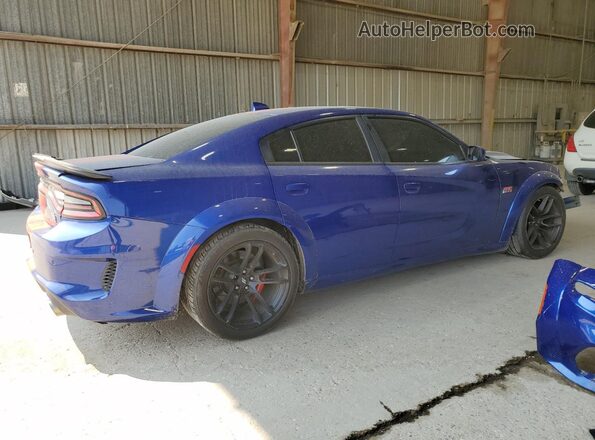 2C3CDXGJ9LH111546 2020 DODGE CHARGER Blue Tył prawy