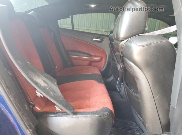 2C3CDXGJ9LH111546 2020 DODGE CHARGER Blue Widok tylnych siedzeń