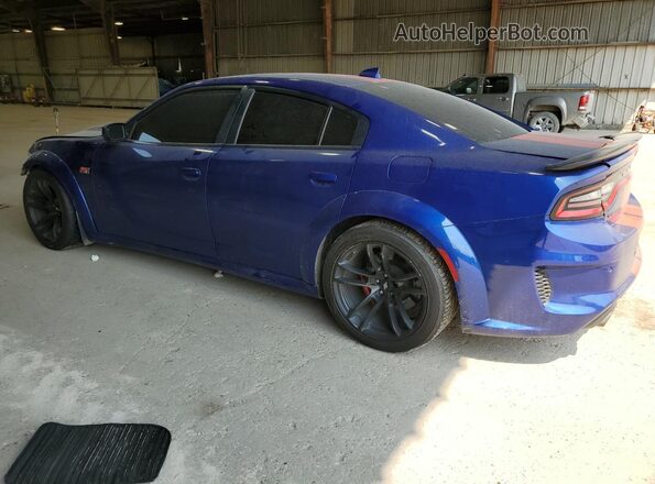 2C3CDXGJ9LH111546 2020 DODGE CHARGER Blue Tył lewy